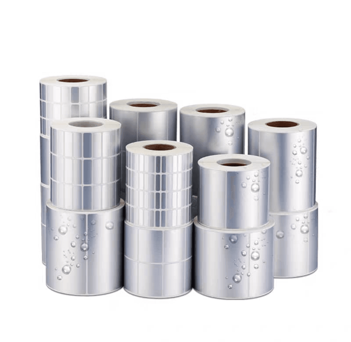 Silver Void Tamper-Evident Labels